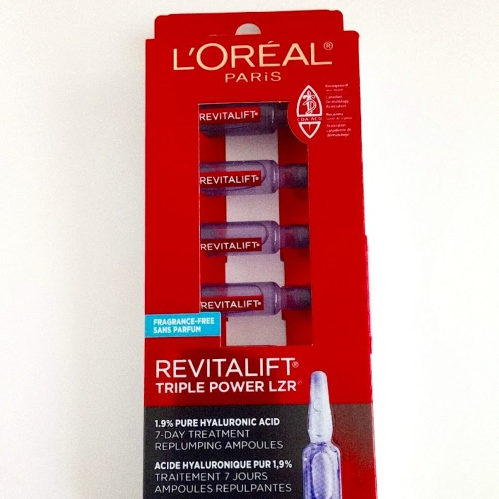 L'Oréal Paris Rivatalift Triple Power LZR Hyaluronic Acid Serum 7 Day Treatment